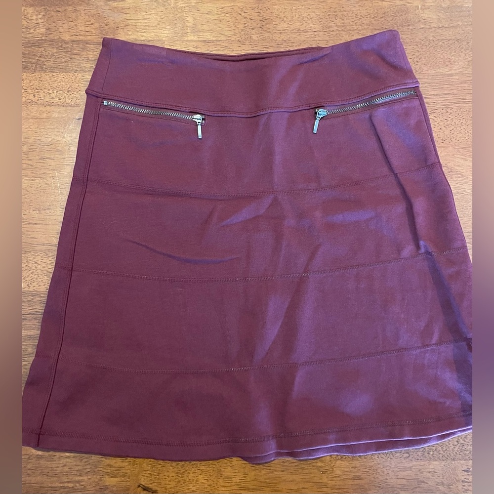Athlete Women’s Moto Skirt Maroon Sz S